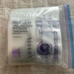 148 BAGS!! Lasinoh & Momcozy Temp-Sensing Breast Milk Storage Bags